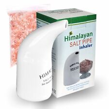 Himalayan Salt-Inhaler Pipe Ceramic Pure Himalayan Salt Asthma Allergy Relief 1X