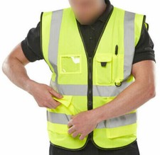 HI VIS VIZ VEST HIGH