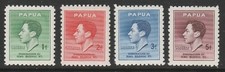 Papua 1937 Coronation set SG