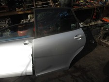 2004 SEAT ALTEA MK1 NSR PASSENGER SIDE REAR DOOR COMPLETE GREY