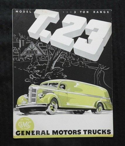 1937 gmc ton range - "t.23, 3-ton