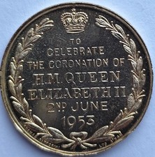 Medal elizabeth ii - -,