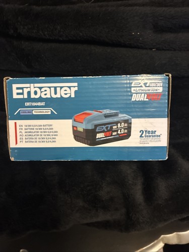 Erbauer battery 18v 36v - erbauer, 18v/36v