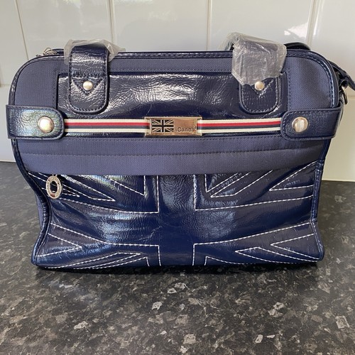 Icandy navy blue zip tote - navy,