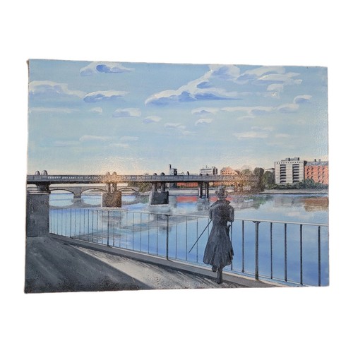 Original oil painting board - oil,