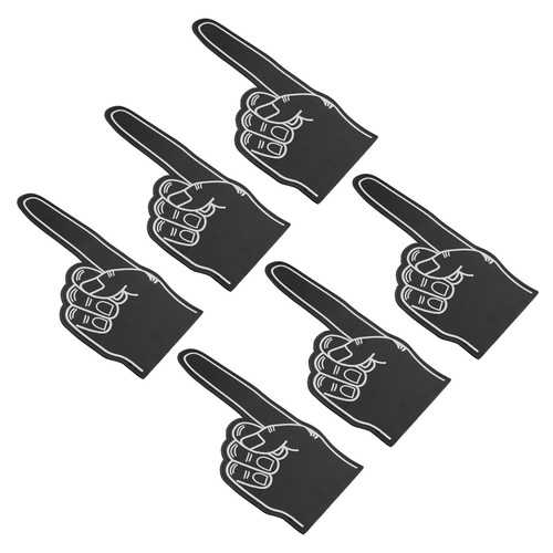 6pcs giant foam finger inch - finger, 18
