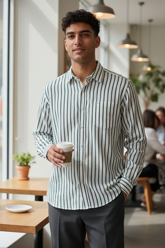 Men linen blend - men,