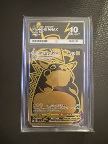 Pikachu vmax 2022 - vmax, origin