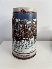 Vintage Ceramarte Anheuser-Busch Budweiser 1989 Clydesdales SP Edition Stein Mug