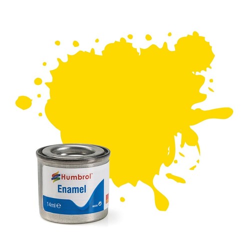 Humbrol yellow gloss enamel - humbrol,