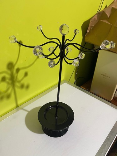 Multi tier black metal - black,
