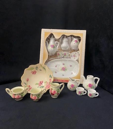 Vintage miniature porcelain - 3,