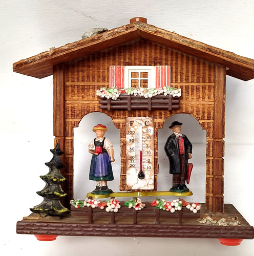 Vintage german chalet weather - chalet,