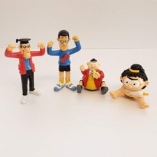 4 x Vintage McDonalds Beano Figures Baby Bea, Teacher, Walter Brown & Fatty