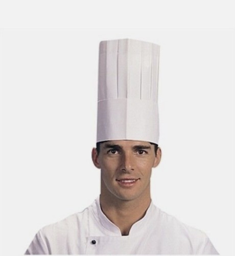 Chef hats white - x, paper