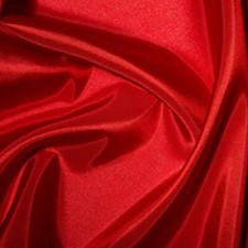 Taffeta Metallic Silk Satin Dress Fabric Material - RED