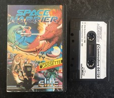 Commodore 64 C64 128 Game Cassette Space Harrier Vintage Boxed ⭐️