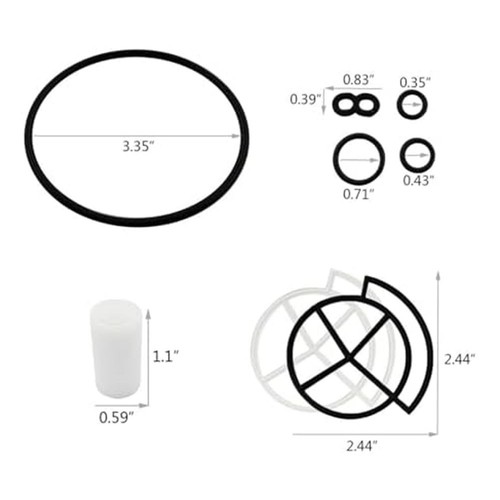 Water softener seal kit - water,
