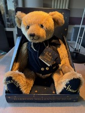 HARRODS MILLENNIUM TEDDY BEAR ~ 13 INCHES SEATED