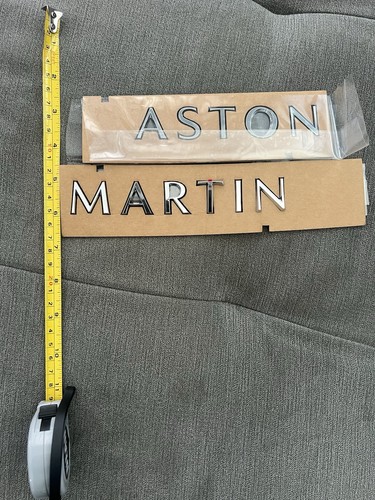 Aston martin script badge - martin,