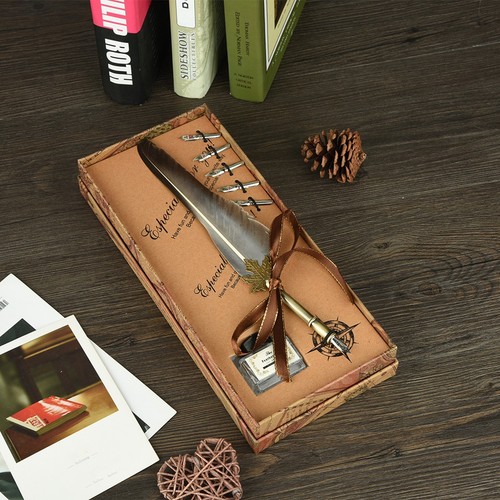 Aeuropean retro feather quill - feather,