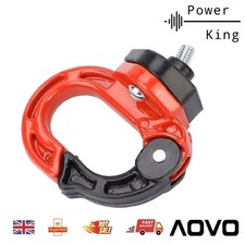Red black aluminium hook aovo - red,