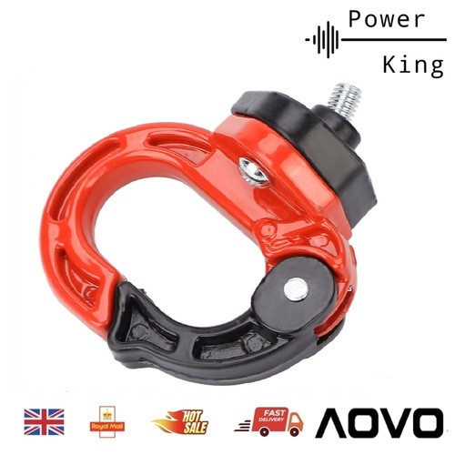 Red black aluminium hook aovo - aluminium,