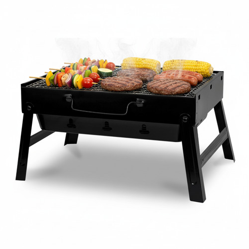 Bbq folding charcoal barbecue - charcoal,