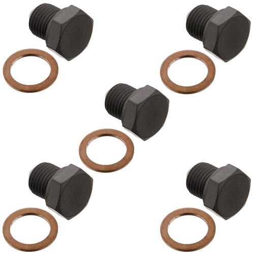 Oil drain plug with sealing - drain,