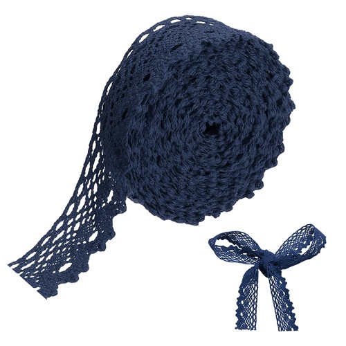 Yards navy blue lace - yards,