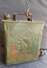 Vintage Shell Mex BP Ltd Petrol Can with dispenser tap & breather - Rare