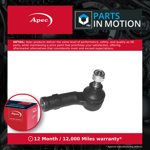 Tie track rod - track, end