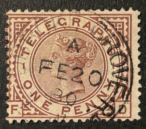 1876 1881 telegraph 1d - 1876-1881,