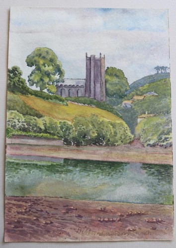Antique watercolour - ,