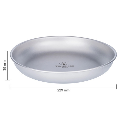 Tomshoo titanium round - titanium,