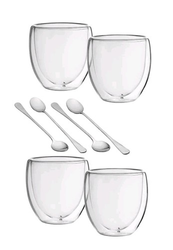 Double walled 250ml glass - 250ml, mugs