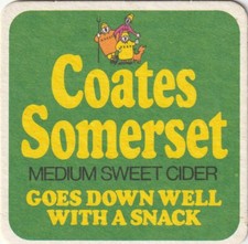 BEER MAT - COATES CIDER -