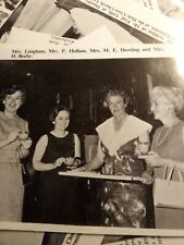 Pl7 Ephemera 1966 Picture trumpton Hall Mrs Langham p hallam e dowling h beeby 