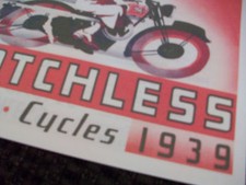 MATCHLESS 1939 MOTORCYCLE