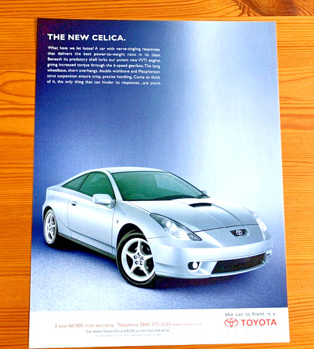 Toyota celica vvti - 1.8,