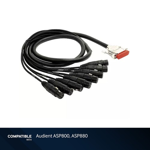 Mogami foot to xlrf - 10-foot, db-25