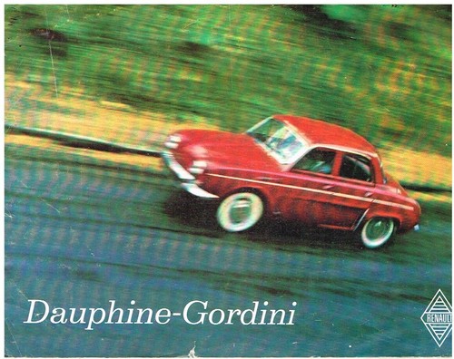 Renault dauphine gordini - renault,