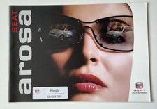 July 2004 SEAT Arosa Brochure