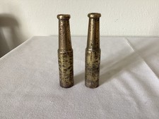 Antique Victorian Circa 1888 Brass Fire Hose Nozzles x 2