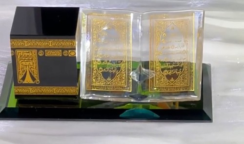 Islamic crystal kaaba - islamic,