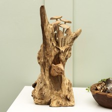 Teak Root Hiding Mouse In
