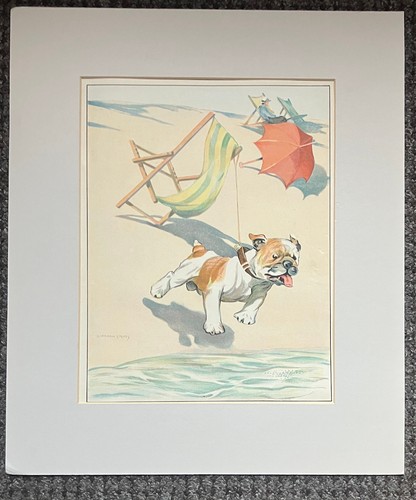 Bulldog blobbs seaside - at,