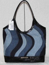 NWT Brahmin Iona Retro Blue