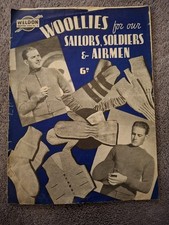 Vintage Woolies For Our Sailors Soldiers & Airmen Weldon Knitting Series No.7