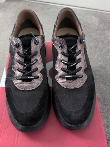 Wonders roma trainers black - wonders,